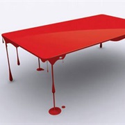 Dripping Blood Table