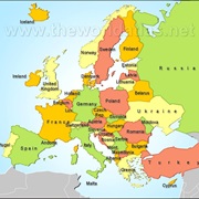 See All 46 European Countries (At Least 1 Step in Each)