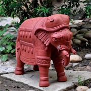 Terra Cotta Elephant