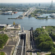 Tunnel Beneath Water