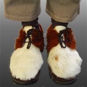 Furry Saddle Shoes