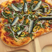 Sardine Pizza