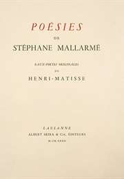 Poésies (Stéphane Mallarmé)