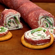 Salami Cream Cheese Roll Ups