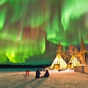 Northern Lights in Yellowknife, NT