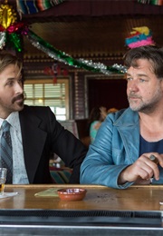 Russell Crowe and Ryan Gosling in the Nice Guys (2016)