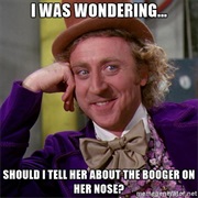 Unknown Booger Showing