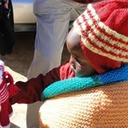 Knit Mitts/Socks for a Needy Person