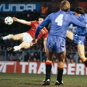 Mark Hughes Volley Against Spain