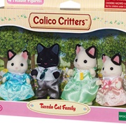 Tuxedo Cat Family