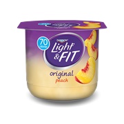 Dannon Peach Nonfat