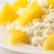 Pineapple and Cottage Cheese