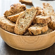Cinnamon Hazelnut Biscotti