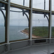 Climbing Montauk Point Lighthouse