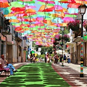 Colored Umbrellas Portugal