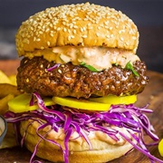Korean Bulgogi Burger