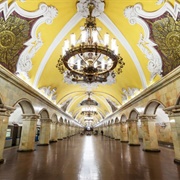 Komsomolskaya Metro, Moscow