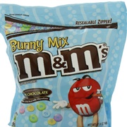 M&Ms Dark Chocolate Bunny Mix