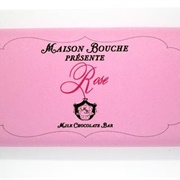 Maison Bouche Rose Chocolate Bar