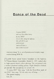 &quot;Dance of the Dead&quot; (Richard Matheson)
