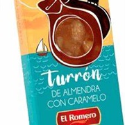 El Romero Turron De Almendra Con Caramelo