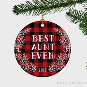 Aunt Ornament
