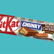 Kit Kat Chunky Salted Caramel Fudge