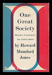 One Great Society (Howard Mumford Jones)