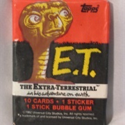 Topps E. T. Trading Cards & Gum