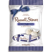Russell Stover White Fudge Coconut Creme