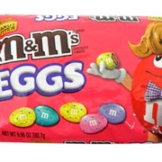 M&Ms Eggs Peanut Butter