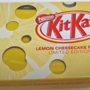 Kit Kat Lemon Cheesecake