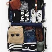 Packed Suitcase Early