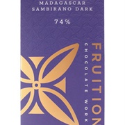 Fruition Madagascar Bambirano Dark 74% Chocolate Bar