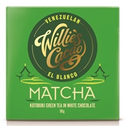Willie&#39;s Cacao Matcha Kotobuki Green Tea in White Chocolate