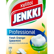 Jenkki Professional Fresh-Orange Spearmint Gum