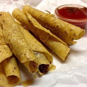 Chili Pepper Rolled Tacos