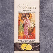 Ameri Lemon & Pepper Dark Belgian Chocolate