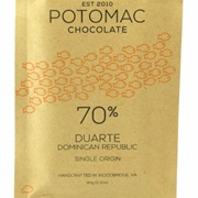 Potomac Duarte Dominican Republic 70% Dark Chocolate