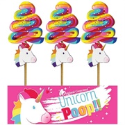 Original Gourment Unicorn Poop Lollipop