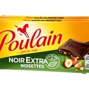 Poulain Noir Extra Noisettes