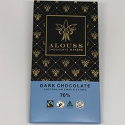 Alouss 70% Australian Single Estate Dark Chocolate