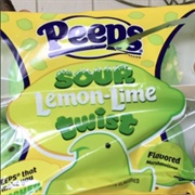 Peeps Sour Lemon Lime Twist
