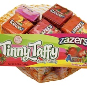Zazers Tinny Taffy Assorted