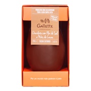 Gallette Ovo Chocolate Com Flor De Sol E Nibs