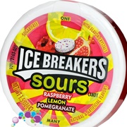 Ice Breakers Sours Raspberry Lemon Pom