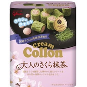 Glico Sakura-Matcha Cream Collon