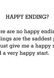 Happy Ending? (Shel Silverstein)