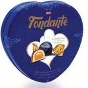 Elvan Fondante Caramel Heart