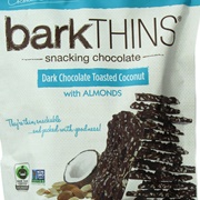 Bark Thins Dark Chocolate Toasted Coconut